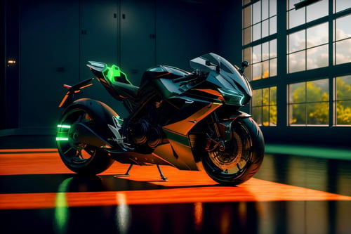 Futuristic Motorcycle Generator Concept by Devildonia on Tensor.Art