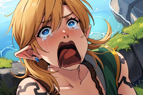 Aqua Screaming | Meme by justTNP on Tensor.Art