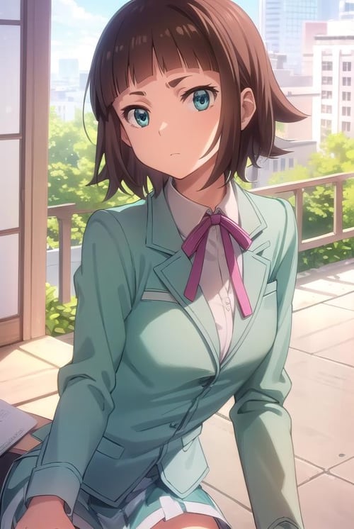 Yomi Sakashita サカシタ・ヨミ (Gundam Build Fighters Try) by Ttan on Tensor.Art