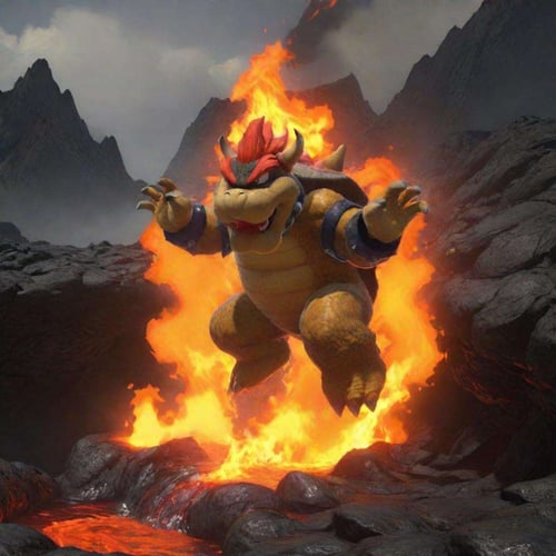  Bowser rework by Touch Night on Tensor.Art