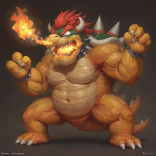  Bowser rework by Touch Night on Tensor.Art