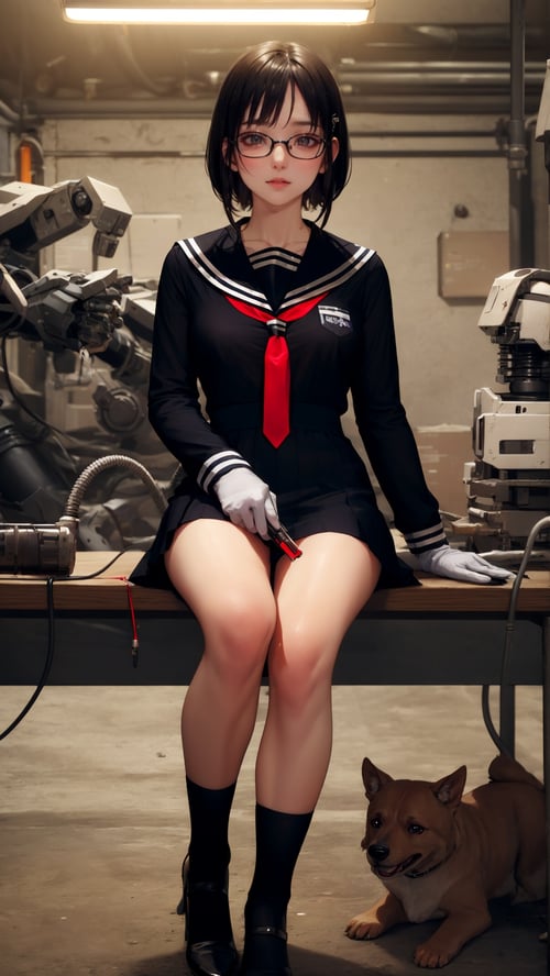 图图的情趣制服(透视黑色水手服) by 天选打工人赵图图 on Tensor.Art