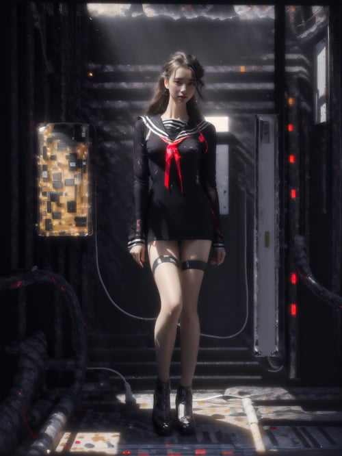 图图的情趣制服(透视黑色水手服) by 天选打工人赵图图 on Tensor.Art