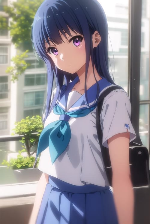 Mizore Yoroizuka (鎧塚 みぞれ) - Sound! Euphonium (響け！ユーフォニアム) - COMMISSION by Sol Eternelle on Tensor.Art