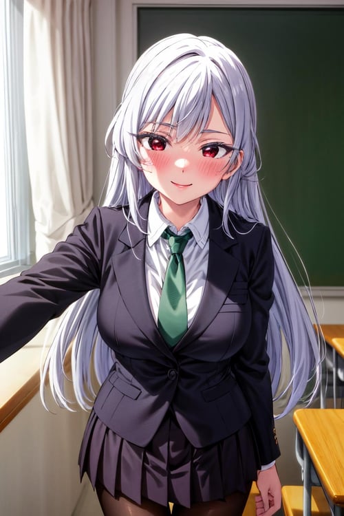 Nano Eiai and Shizuka Yoshimoto | Kimi no Koto ga Daidaidaidaidaisuki na 100-nin no Kanojo LoRa by WhiteZ on Tensor.Art