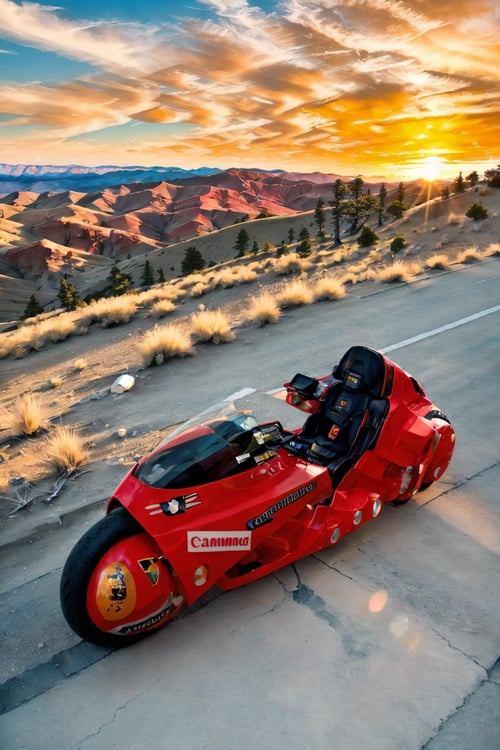 A Random "Akira" MotorBike by Devildonia on Tensor.Art