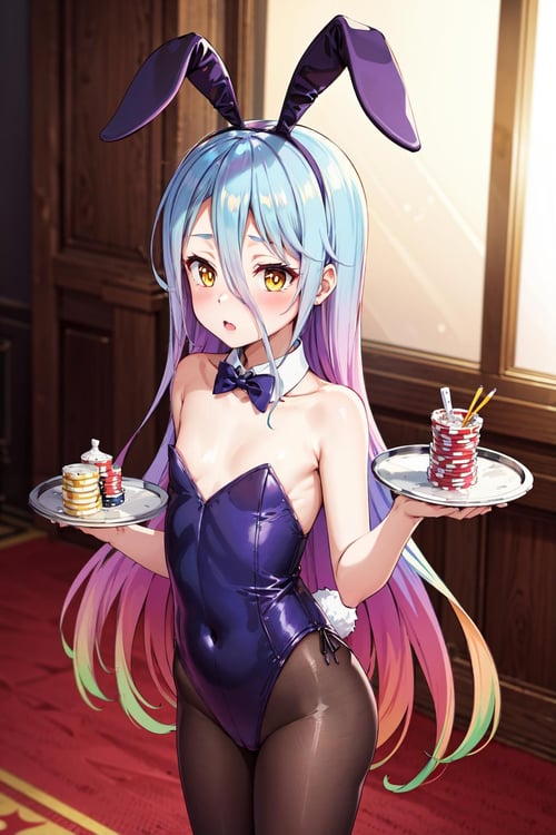 白 shiro/ノーゲーム・ノーライフ NO GAME NO LIFE by AI_popai on Tensor.Art