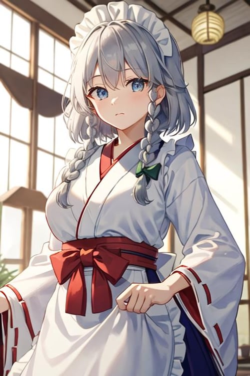 izayoi_sakuya/いざよいさくや/十六夜咲夜/이자요이사쿠야 (Touhou) by ishiwatafox117 on Tensor.Art