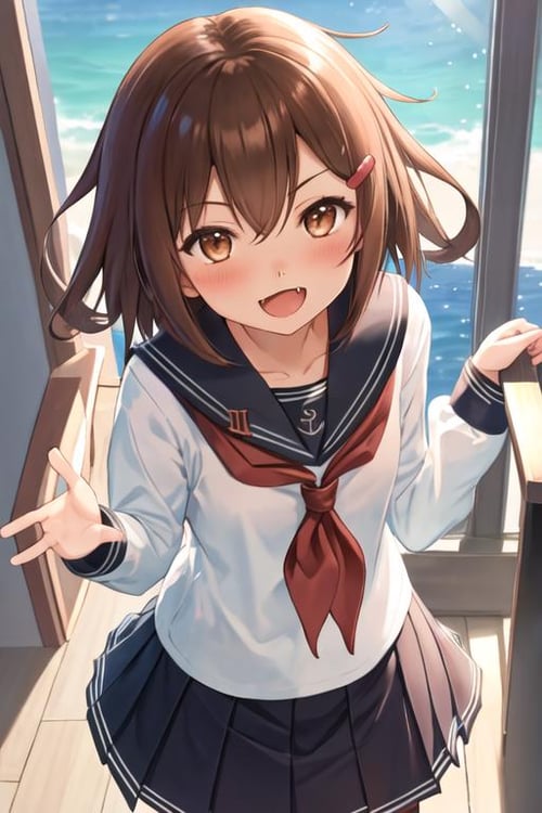ikazuchi/雷/雷 (Kantai Collection) by ishiwatafox117 on Tensor.Art