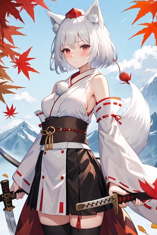 inubashiri_momiji/犬走椛/이누바시리모미지 (Touhou) by ishiwatafox117 on Tensor.Art