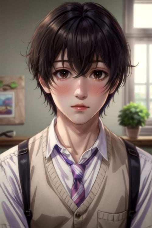 Ryuuto Kashima / Keikenzumi na Kimi to, Keiken Zero na Ore ga, Otsukiai suru Hanashi. by andinmaro146 on Tensor.Art