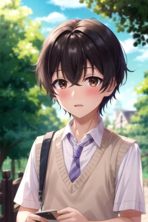 Ryuuto Kashima / Keikenzumi na Kimi to, Keiken Zero na Ore ga, Otsukiai suru Hanashi. by andinmaro146 on Tensor.Art