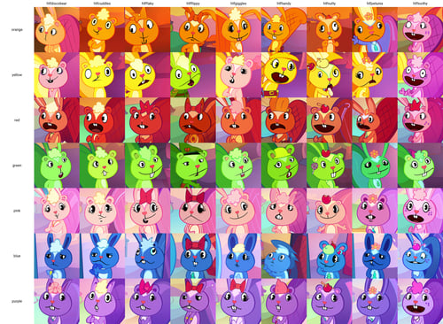 Happy Tree Friends - Multi Characters by nsfwpersonalai on Tensor.Art