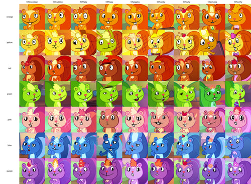 Happy Tree Friends - Multi Characters by nsfwpersonalai on Tensor.Art