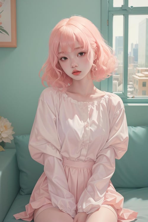 PINK CAT by Hongke on Tensor.Art