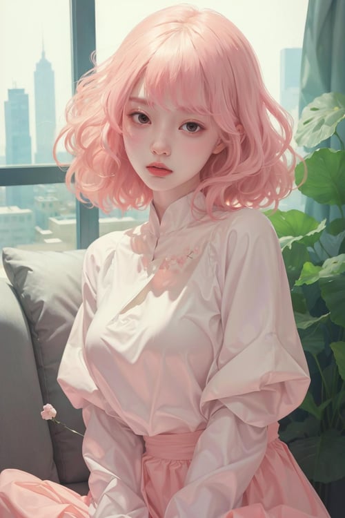 PINK CAT by Hongke on Tensor.Art