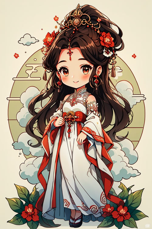 蔚蓝Blue可爱中国龙(插画) by 蔚蓝Blue on Tensor.Art