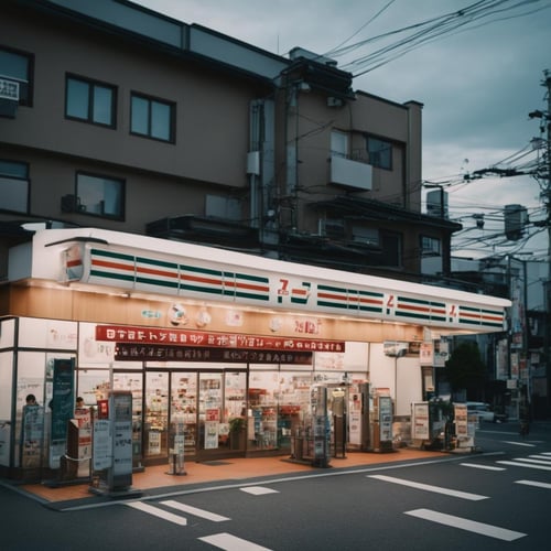 コンビニの外観7 SDXL by swingwings on Tensor.Art