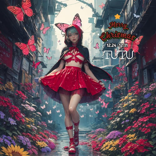 Tutu’s Christmas Uniform Special (1)/图图的圣诞制服特辑(壹) by zhaotutu on Tensor.Art