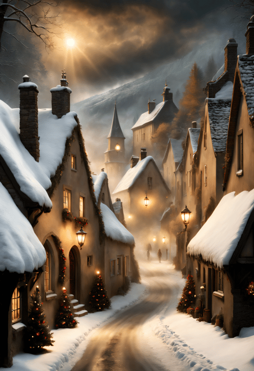 Christmas Village by ⫷ᗩᑭOᒪOᑎIᗩ⫸ on Tensor.Art