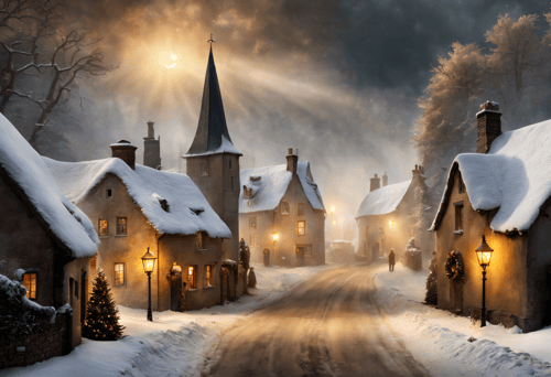 Christmas Village by ⫷ᗩᑭOᒪOᑎIᗩ⫸ on Tensor.Art