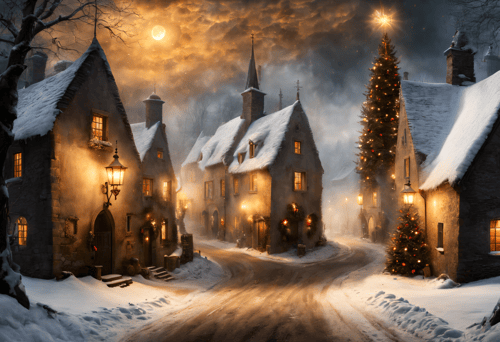 Christmas Village by ⫷ᗩᑭOᒪOᑎIᗩ⫸ on Tensor.Art