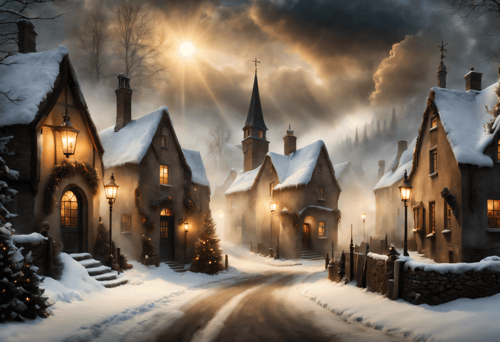 Christmas Village by ⫷ᗩᑭOᒪOᑎIᗩ⫸ on Tensor.Art