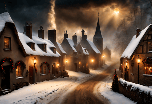 Christmas Village by ⫷ᗩᑭOᒪOᑎIᗩ⫸ on Tensor.Art