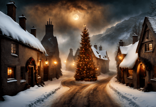 Christmas Village by ⫷ᗩᑭOᒪOᑎIᗩ⫸ on Tensor.Art
