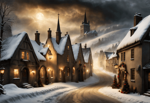 Christmas Village by ⫷ᗩᑭOᒪOᑎIᗩ⫸ on Tensor.Art