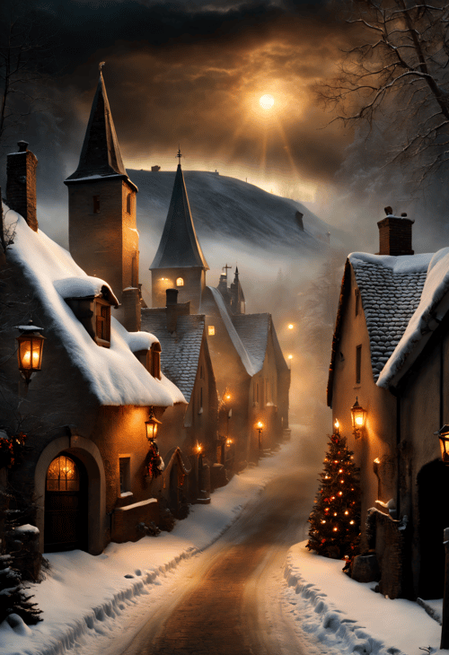 Christmas Village by ⫷ᗩᑭOᒪOᑎIᗩ⫸ on Tensor.Art