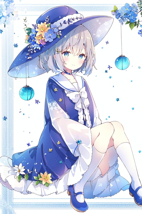 【梦夜回响】-平涂可爱风二次元LoRA by 快乐童年 on Tensor.Art