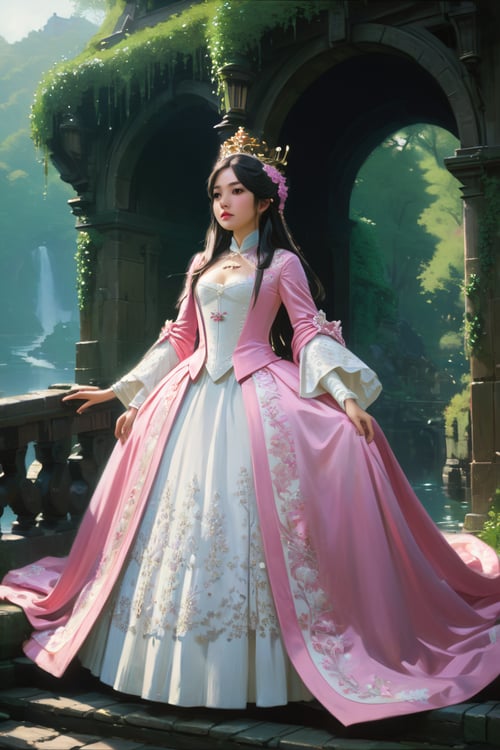 Mediaval gown by user_641694975020529790 on Tensor.Art