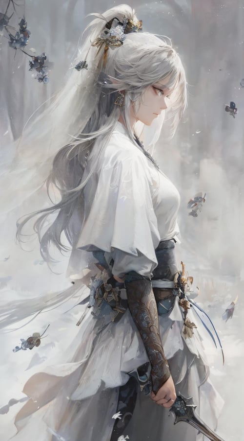 Chinese swordsman by user_678536298247650934 on Tensor.Art