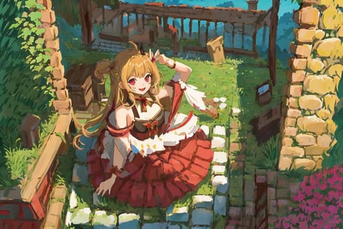 TR-Game Architecture Landscape by Tasty-Rice on Tensor.Art