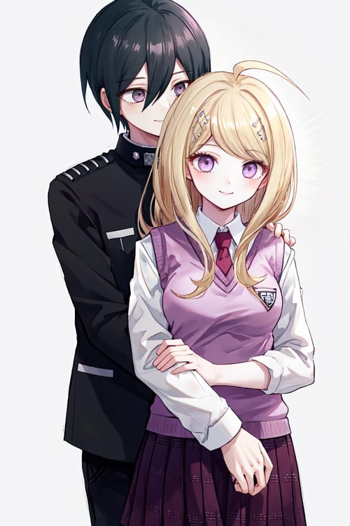 Shuichi x Kaede | 最原終一 x 赤松楓 by Akiseki on Tensor.Art