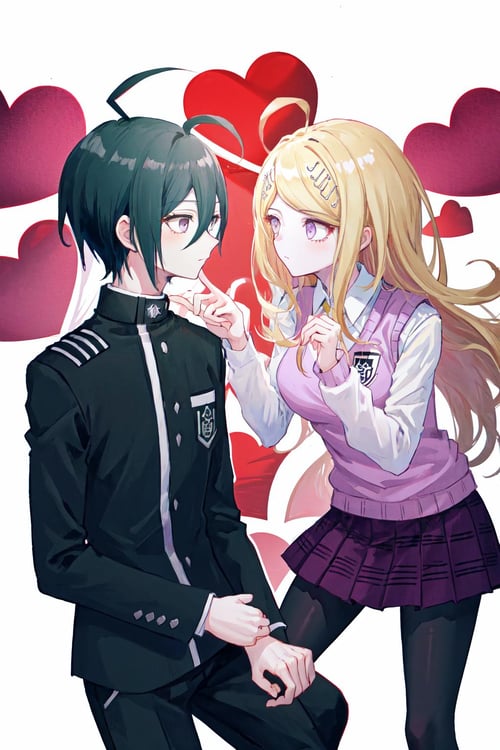 Shuichi x Kaede | 最原終一 x 赤松楓 by Akiseki on Tensor.Art