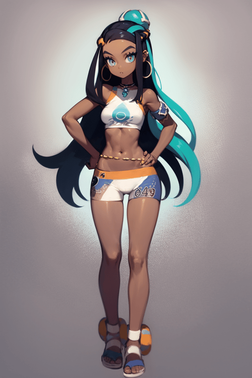 Nessa - Pokemon Sword and Shield - Character LORA by Konan on Tensor.Art