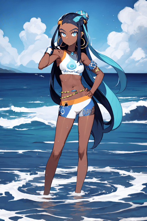 Nessa - Pokemon Sword and Shield - Character LORA by Konan on Tensor.Art