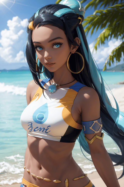 Nessa - Pokemon Sword and Shield - Character LORA by Konan on Tensor.Art