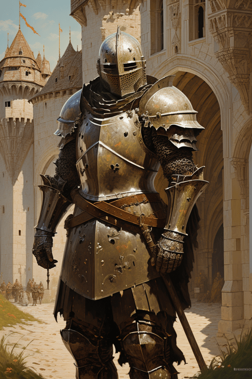 Bearly Medieval Oil Painting - Style LORA by Konan on Tensor.Art