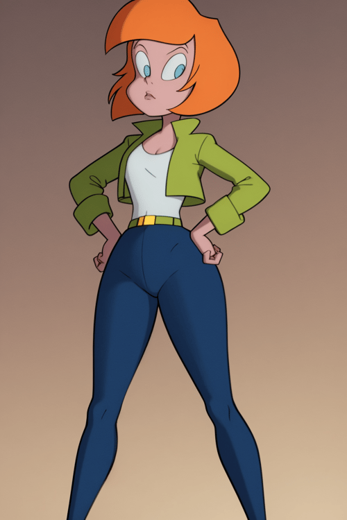 Agent Heather - Gadget Boy & Heather - Character LORA by Konan on Tensor.Art