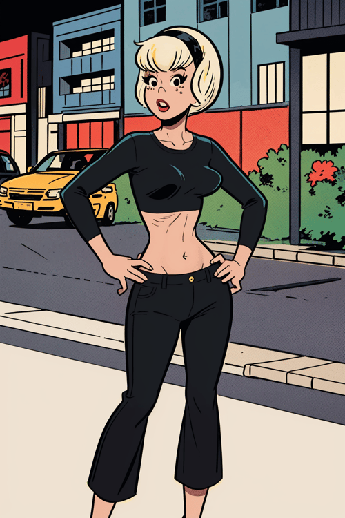 Sabrina Spellman - The Teenage Witch (1971) - Character LORA by Konan on Tensor.Art