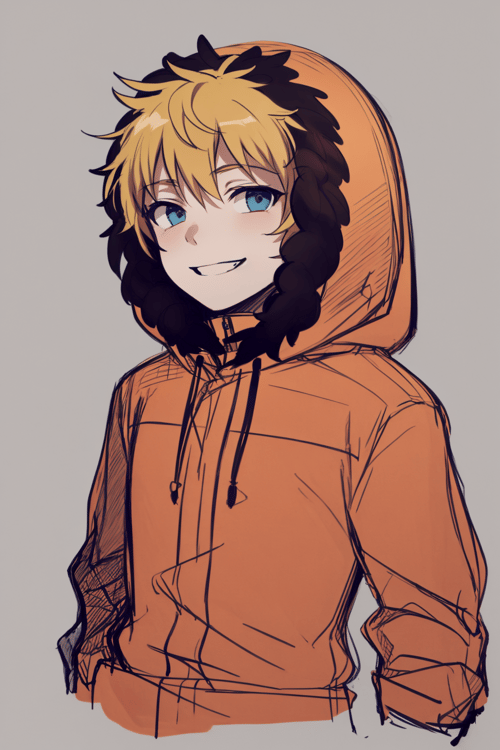 Kenny Mccormick - South Park fan art - Character LORA by Konan on Tensor.Art