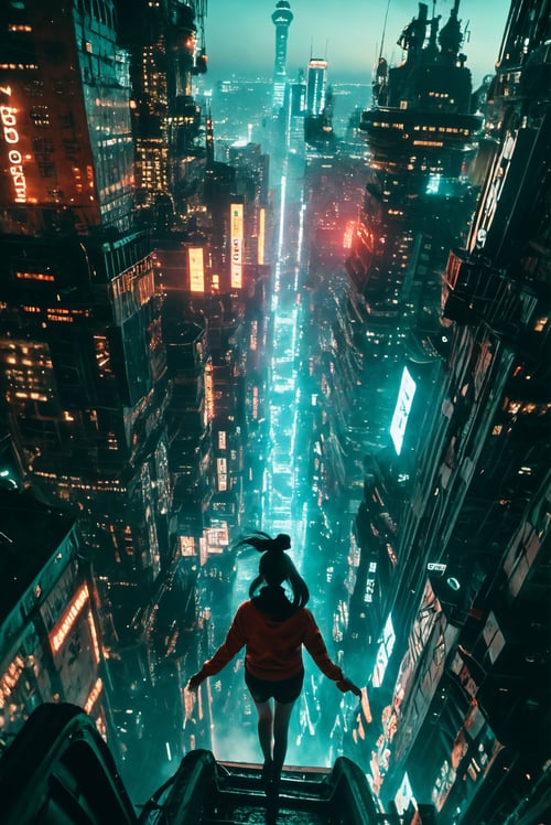 Jumping 绪儿-跳跃构图 - XRYCJ by Ttan on Tensor.Art