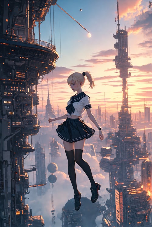 Jumping 绪儿-跳跃构图 - XRYCJ by Ttan on Tensor.Art