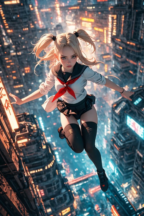 Jumping 绪儿-跳跃构图 - XRYCJ by Ttan on Tensor.Art