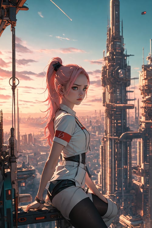 Jumping 绪儿-跳跃构图 - XRYCJ by Ttan on Tensor.Art