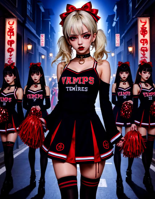 Trickz N Treatz Cheerleader Costume [SDXL] by DennisSchöneberg on Tensor.Art
