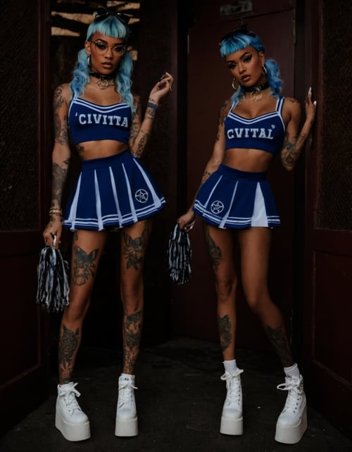 Trickz N Treatz Cheerleader Costume [SDXL] by DennisSchöneberg on Tensor.Art